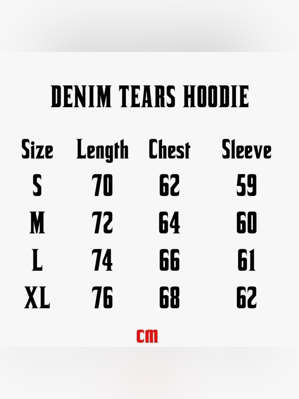 Denim Tears Brown Hoodie - Picture 3 of 3